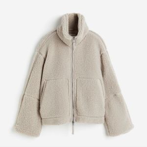 SOLD - Teddy fleece jacket